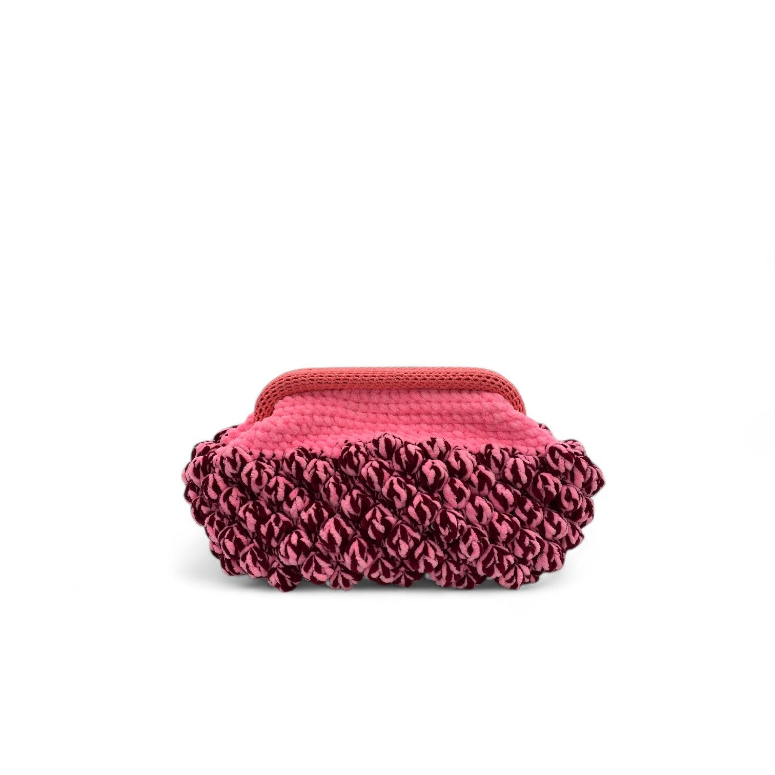 Pochette Candy - Rose/Bordeaux