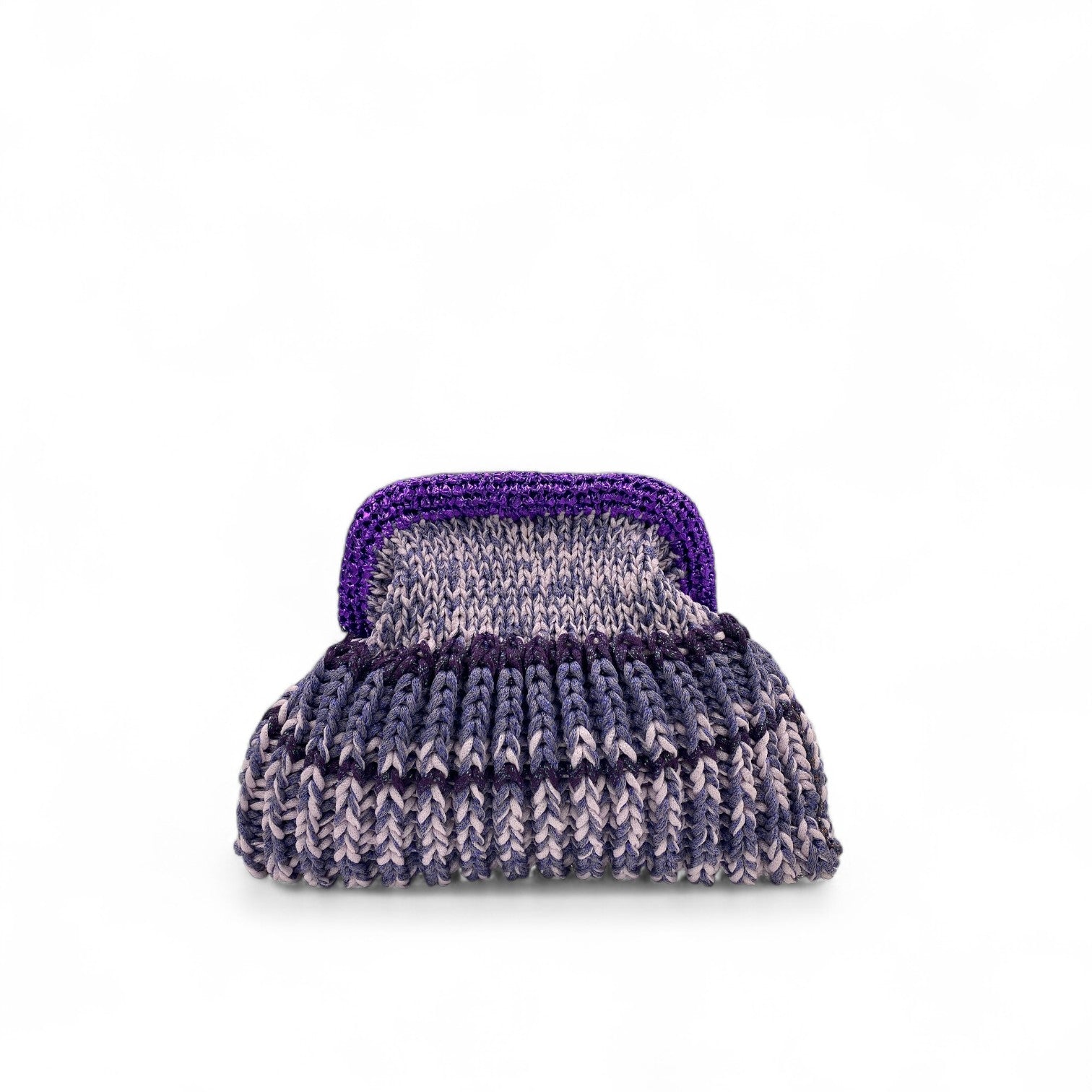 Pochette Sis - Violet/Gris