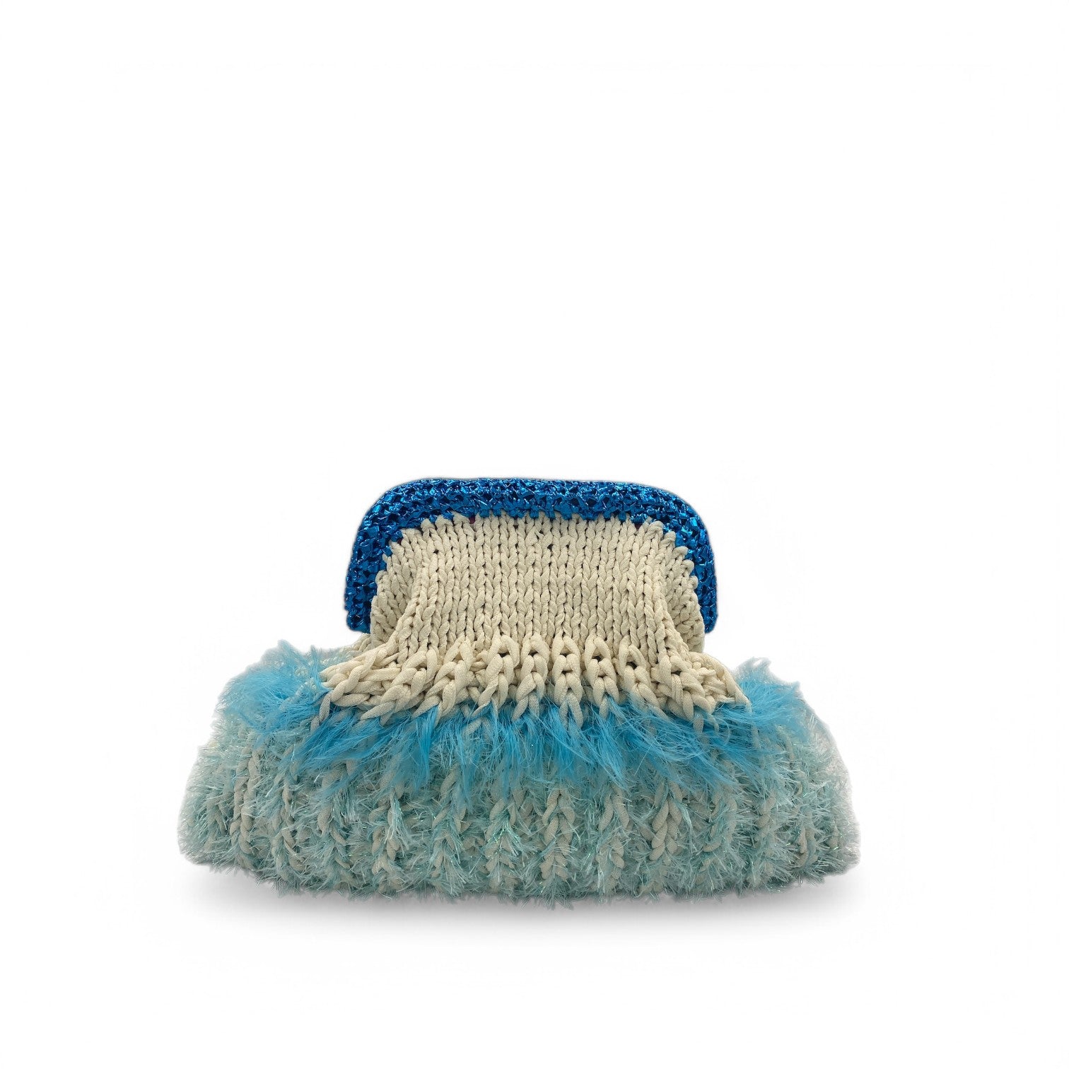 TUY  CLUCH - CREAM/BLUE