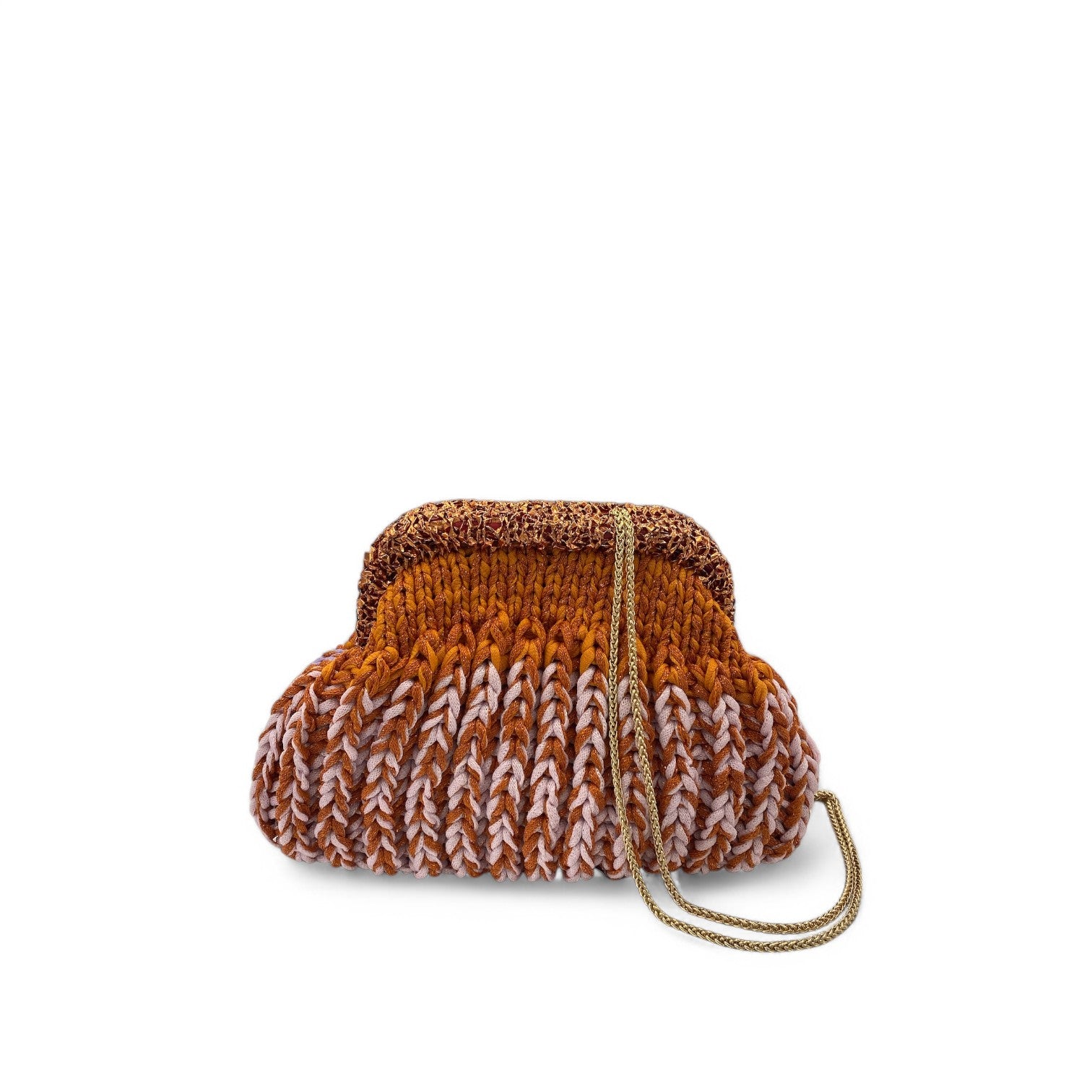 SIS CLUCH -ORANGE/PINK XS