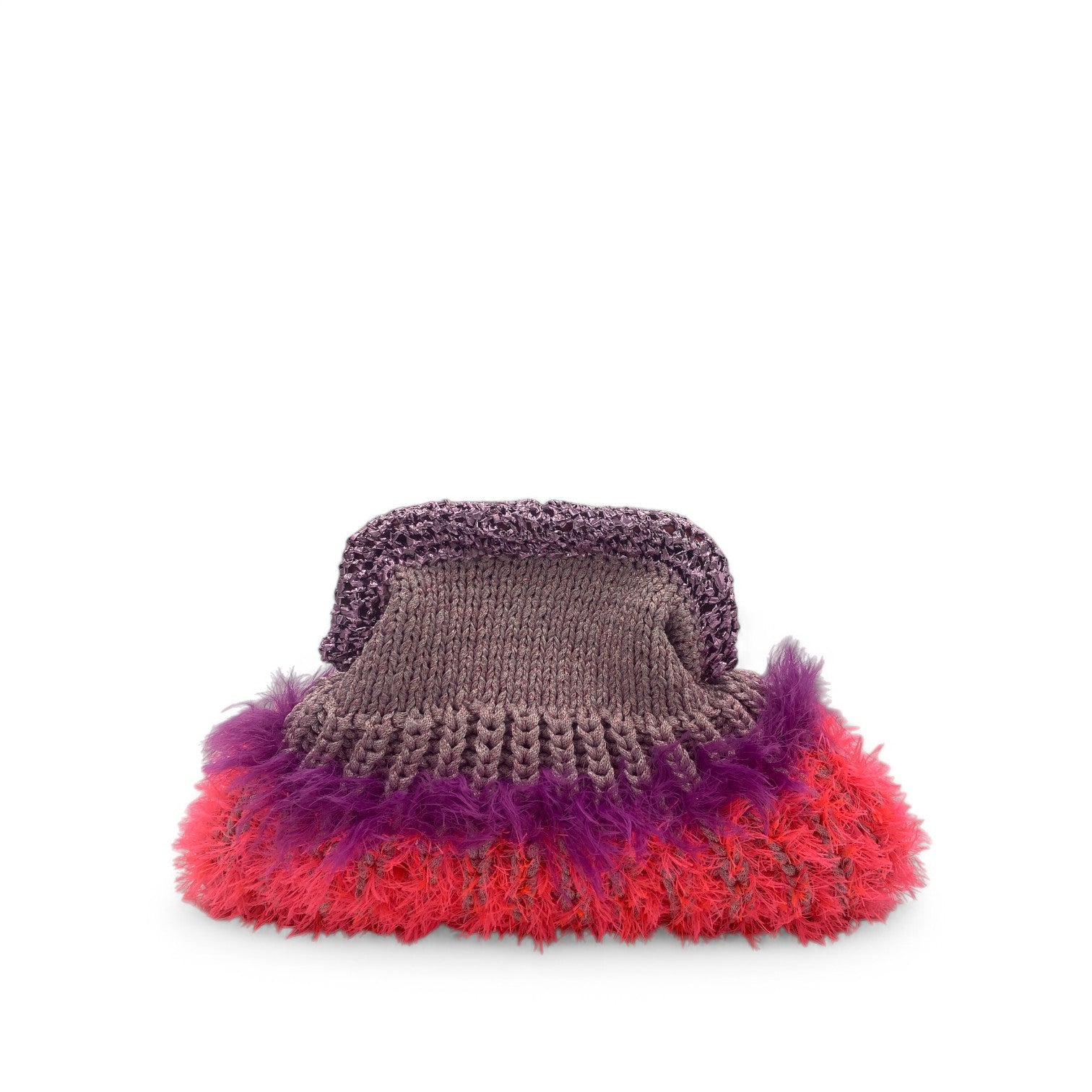 TUY  CLUCH -PINK/ORANGE