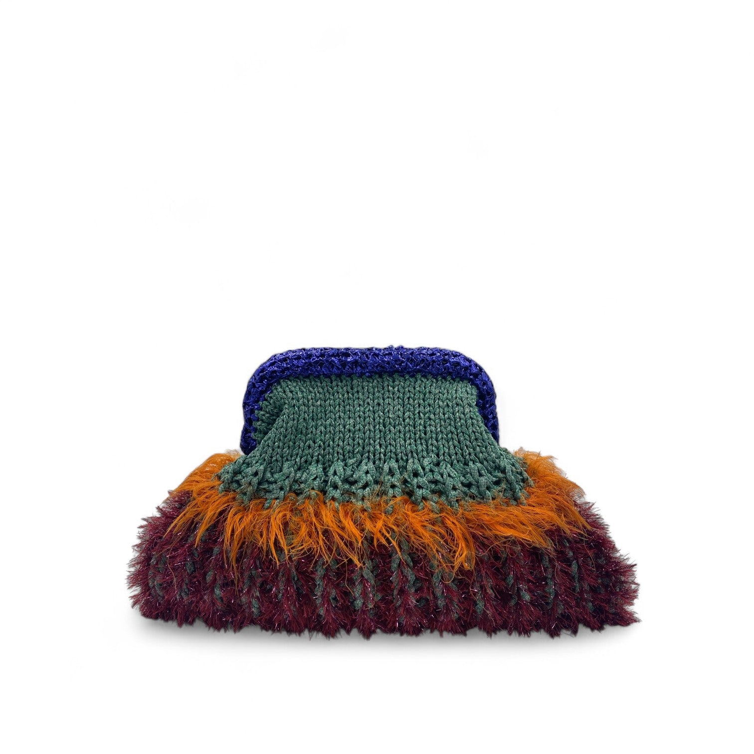 Pochette Tuy - Vert/Bleu 