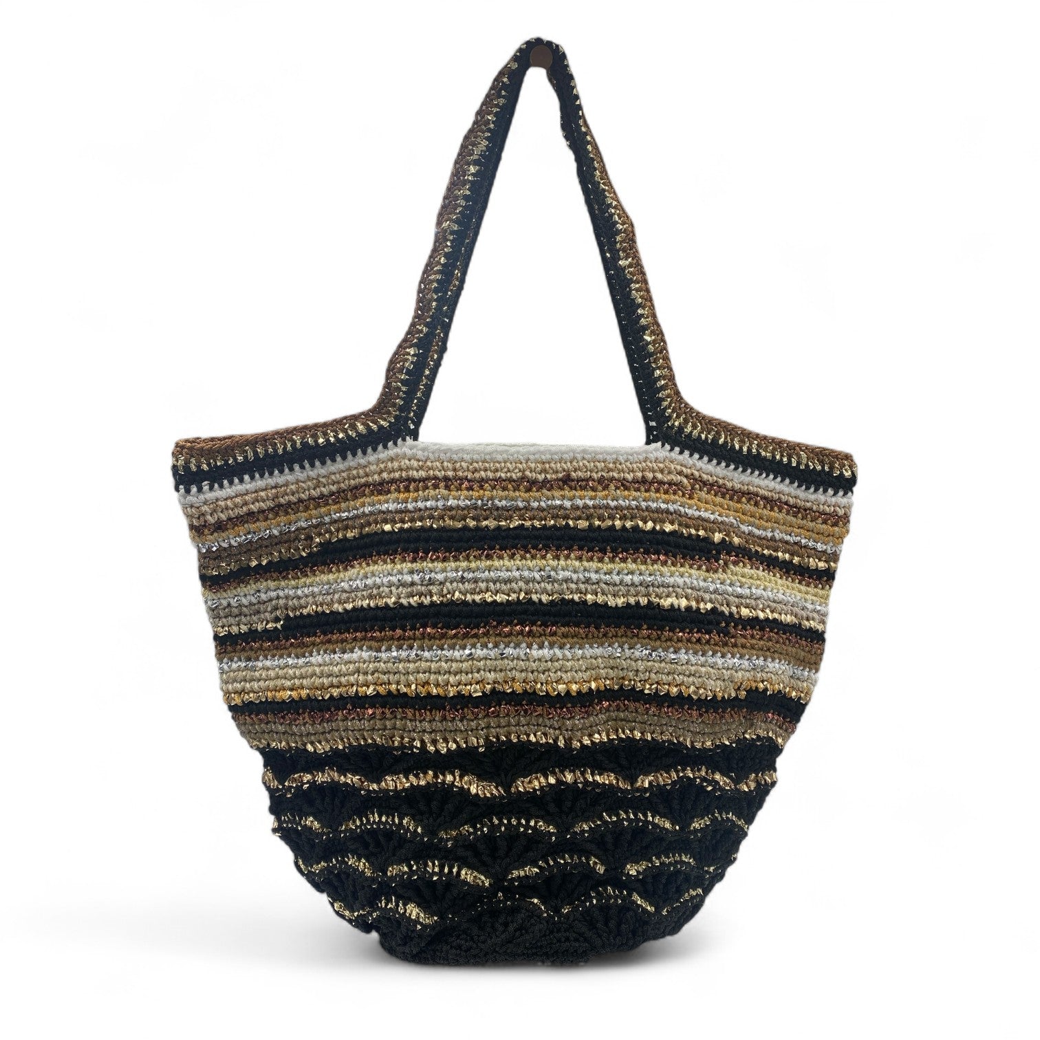 MIDIYE BAG - BLACK MULTICOLOR
