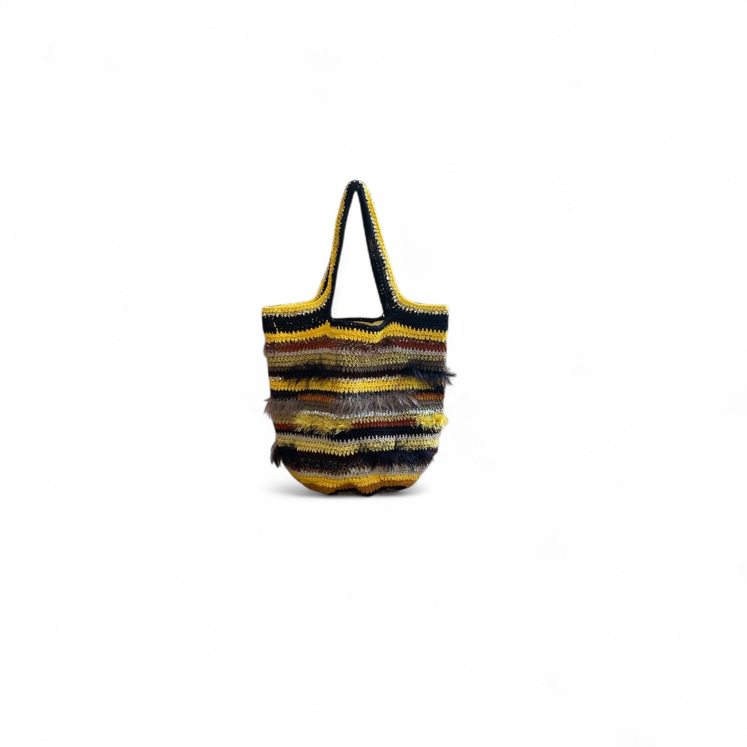 SAC ILKNUR - NOIR / JAUNE L 